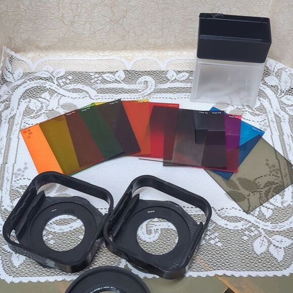 Cokin & Tianya Filter Systems w/12 Various Filters Diffractors Diffusers W/Extra - Picture 3 of 16